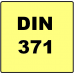 Strojný závitník s priamou drážkou a lámačom B, M-metrický závit, DIN 371, ISO2(6H), HSSE